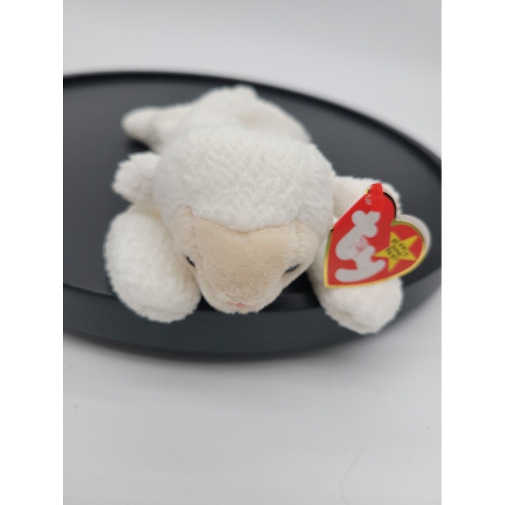 TY Beanie Baby  FLEECE the Lamb 6  inch  Stuffed Animal Toy